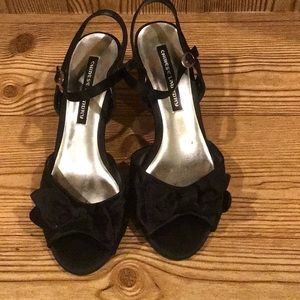 Sz.10 Chinese Laundry Satin 3” Heels.  CLOSET CLEANOUT
